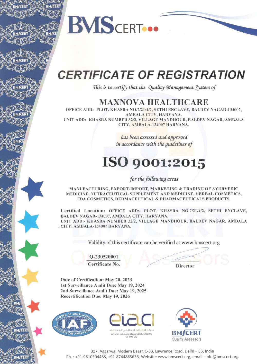 MAXNOVA HEALTHCARE_ISO_Certificate23-min